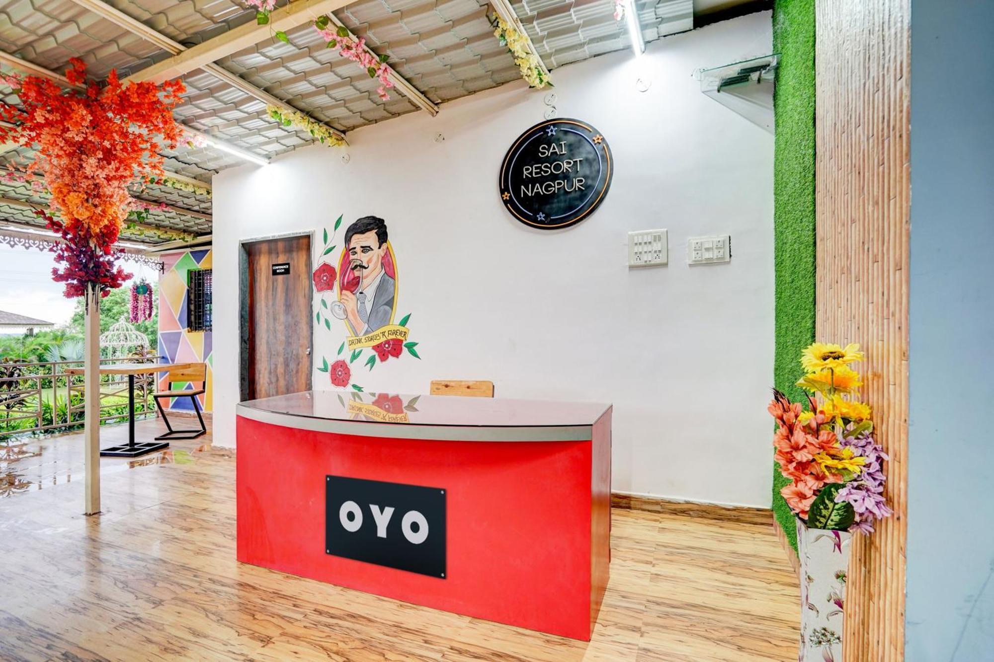 Hotel O New Sai Resort Nagpur Dış mekan fotoğraf