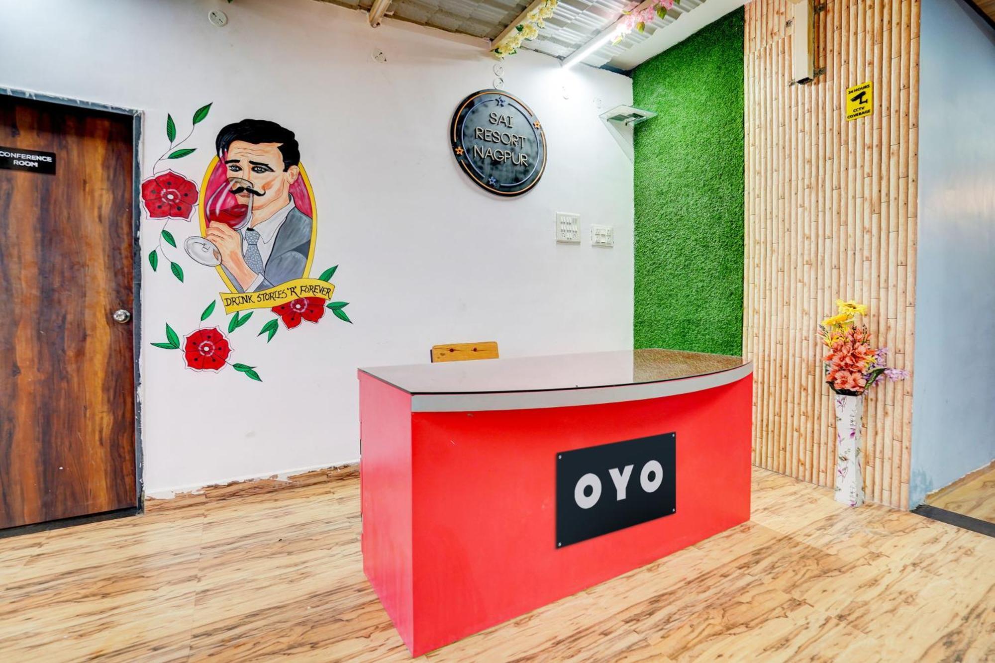 Hotel O New Sai Resort Nagpur Dış mekan fotoğraf